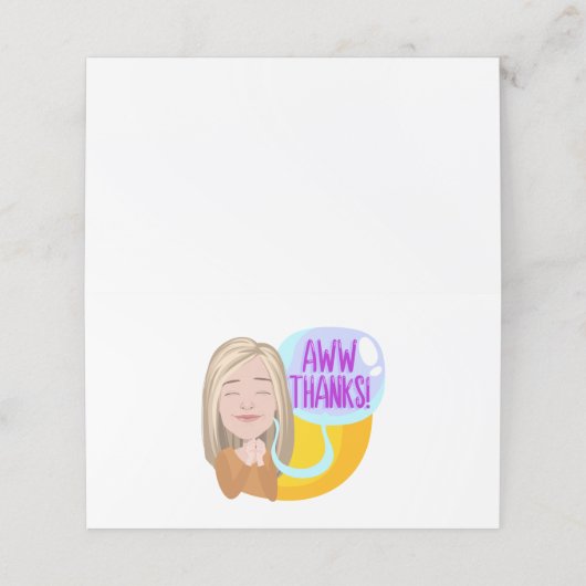 Cartes pliées (Extérieur déplié)