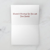 Cartes pliées bons thanksgivings (Intérieur)