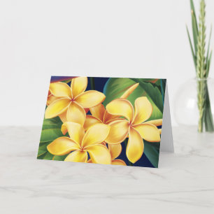 Cartes Plumeria Paradise Tropical