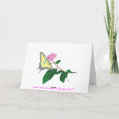 Cartes Pointillisme à queue jaune (Dos)