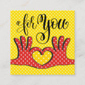 Cartes Pois Poppin (Devant)