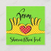 Cartes Pois Poppin (Dos)