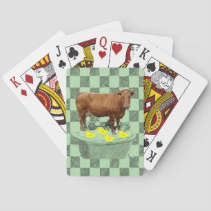 Cartes Pont de carte de jeu pour vache