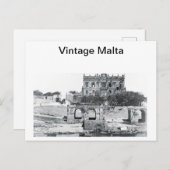 CARTES POST MALTA (Devant / Derrière)