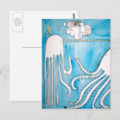 Cartes postales 1 d'entretien de calmar (Devant / Derrière)