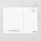 Cartes postales 1 d'entretien de calmar (Dos)