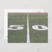 Cartes postales 50 Yard Line (Devant / Derrière)