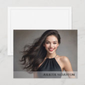 Cartes postales à bordure déclinante Photos de Pro (Devant / Derrière)