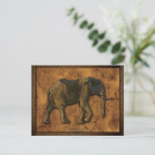 Cartes postales africaines pour éléphants (Debout devant)