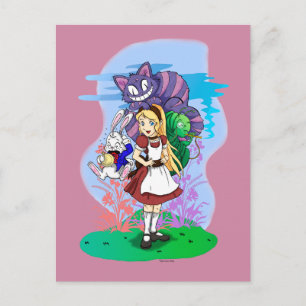 Cartes postales Alice et ses amis