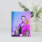 CARTES POSTALES AMOUREUX DE LES CHATS ABE LINCOLN (Debout devant)
