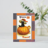 Cartes postales amusantes Vintage pour enfants Hal (Debout devant)