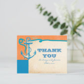 Cartes postales Ancre Mariage nautique (Debout devant)