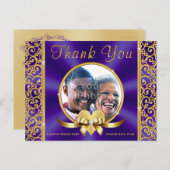 Cartes postales Anniversaire OU Mariage Photo Merc (Devant / Derrière)