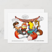 Cartes postales Anthropomorphique Vixen Therapy (Devant / Derrière)