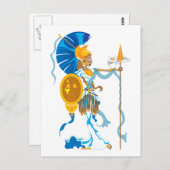 Cartes postales Athena (Devant / Derrière)