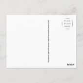 Cartes postales au poulet (Dos)