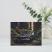 Cartes Postales auto forest (Debout devant)