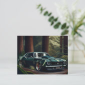 Cartes Postales auto forest (Debout devant)