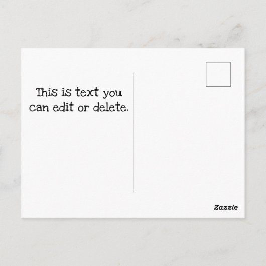 Cartes postales aux électeurs UNCLE SAM 6 novembre (Dos)