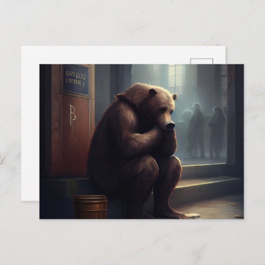 Cartes Postales bear Seul (Devant / Derrière)