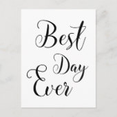 Cartes postales "Best Day Ever" (Devant)