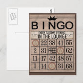 Cartes Postales Bingo (Devant / Derrière)