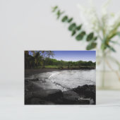 Cartes postales Black Sand Beach, personnalisables (Debout devant)