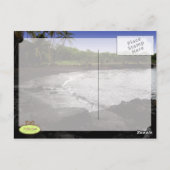 Cartes postales Black Sand Beach, personnalisables (Dos)