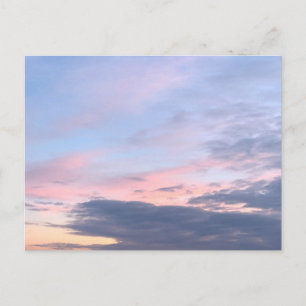 Cartes postales bleu violet