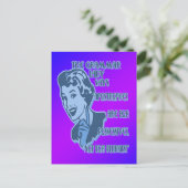 Cartes postales Blue Apostrophes (Debout devant)