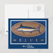 Cartes postales Blue Marlin (Devant / Derrière)