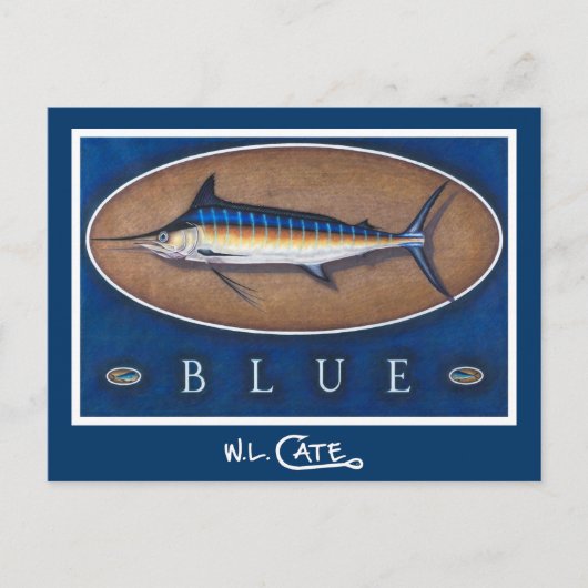 Cartes postales Blue Marlin (Devant)
