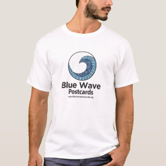 Cartes postales Blue Wave - T-Shirt basique pour h