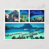 Cartes postales - Bora Bora Océan Pacifique Sud (Devant)