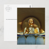 Cartes postales Bouddha d'or (Devant / Derrière)