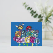 Cartes postales Bugs et Fleurs (Debout devant)