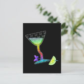 CARTES POSTALES - BUTTERFLY MARTINI (Debout devant)