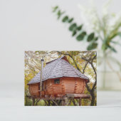 CARTES POSTALES CABINES RUSTIQUES DE PETITE MAISON (Debout devant)