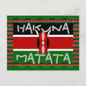 Cartes postales cadeaux Hakuna Matata (Devant)