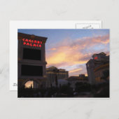 Cartes postales Caesars Sunset (Devant / Derrière)