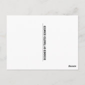 CARTES POSTALES CALAMITY JANE (Dos)