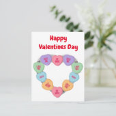 Cartes postales Candy Coeurs d'amour (Debout devant)