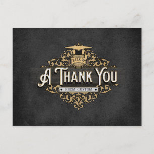 Cartes postales, cartes de remerciements masculine