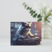 Cartes Postales Cat Funny (Debout devant)