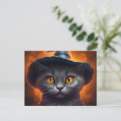 Cartes Postales Cat Halloween (Debout devant)