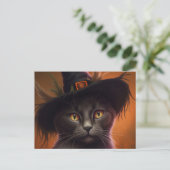 Cartes Postales Cat Halloween (Debout devant)