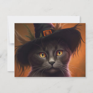 Cartes Postales Cat Halloween