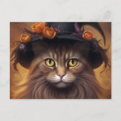 Cartes Postales Cat Halloween (Devant)