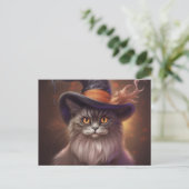 Cartes Postales Cat Halloween (Debout devant)
